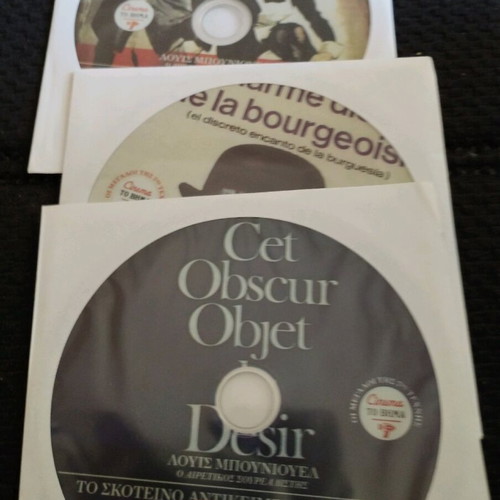 Luis Bunuel & Carlos Saura 7 DVDs used, movie pack