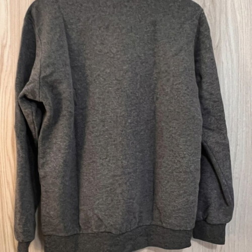 Takeshy Kurosawa men's sweatshirt Medium gray with gold and black detail like new