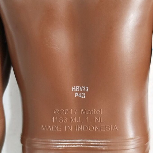 Ken Fashionistas HBV23 nude doll used with flaws
