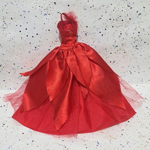 Barbie Holiday gown with minor flaws like new