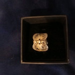 Handmade 925 ring used, openable, 1970s style