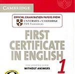  Cambridge First Certificate in English 1 for Updated Exam Student’s Book without answers