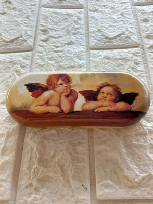 Glasses case new, for thin glasses and small items