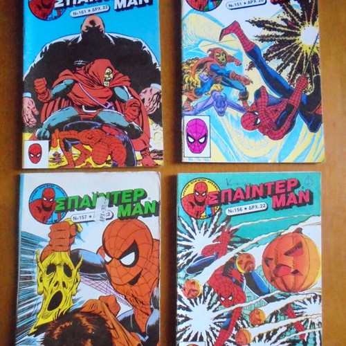 Spiderman vs Hobgoblin comics used, pack of 12 issues