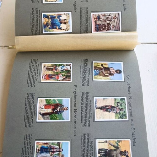 Die Welt in Bildern album used, 1930 edition with Olympic Games