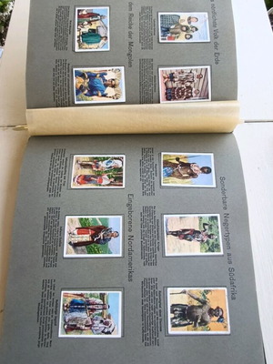 Die Welt in Bildern album used, 1930 edition with Olympic Games
