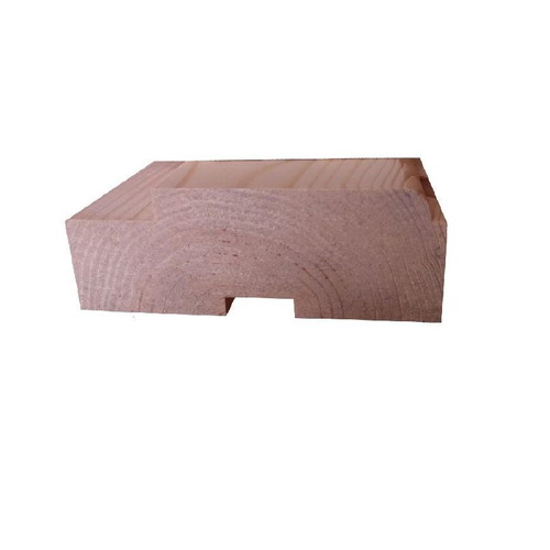 Solid straight casing for nailed window sill opening new set of 3 pieces