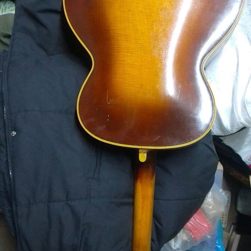 Vintage Höfner Hollow Body Archtop Electric Acoustic Guitar used
