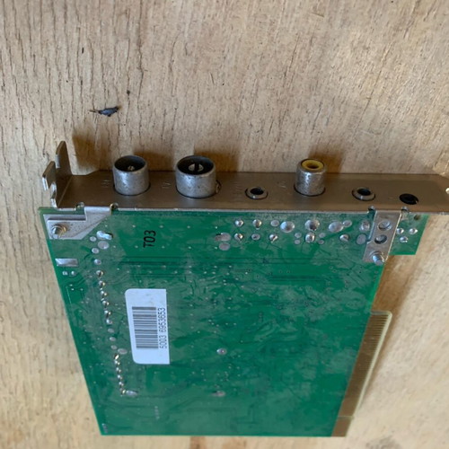 Hauppauge WinTV 340000-09 PCI TV-Tuner Card used