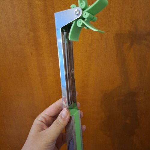 Stainless Steel Windmill Watermelon Slicer Cutter, green