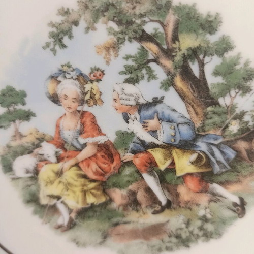 Furstenberg Germany wall plate used, 26 cm diameter