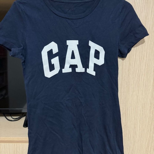 GAP women's blouse like new, size S, blue and white