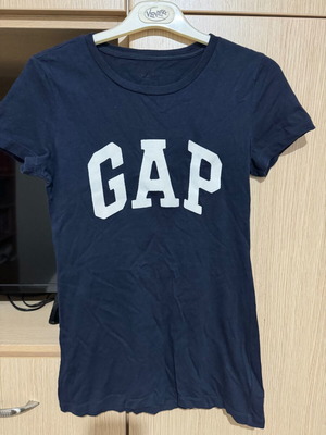 GAP women's blouse like new, size S, blue and white