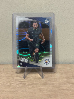 Topps UCC Flagship 2026 Rayan Cherki Manchester City silver wave new