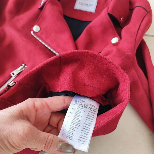 Girls United jacket like new, size 10/12 (146/152), red