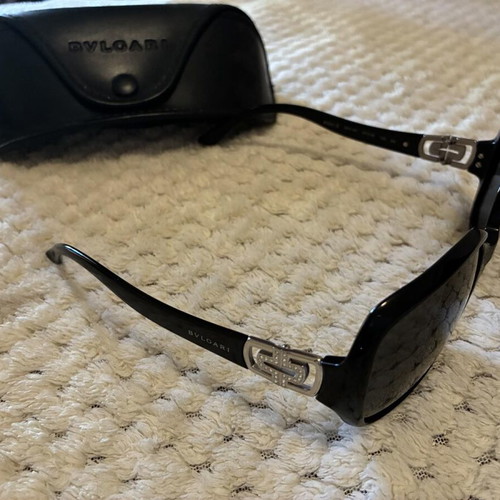 Bulgari women's sunglasses like new, black