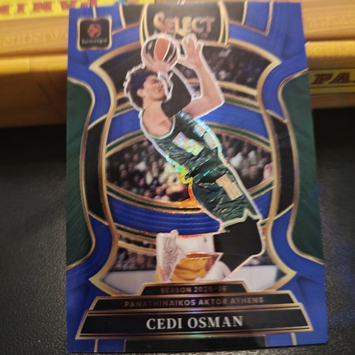 Cedi Osman Panathinaikos 2025-26 Panini Select Euroleague Base Card new