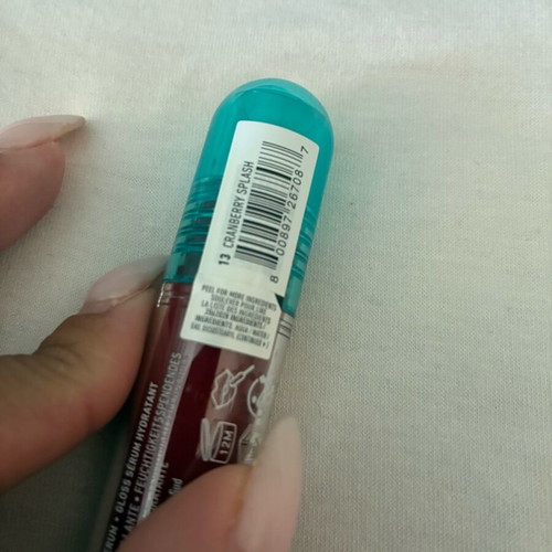 NYX Lip I.V. Hydrating Gloss Stain, shade 13 Cranberry Splash