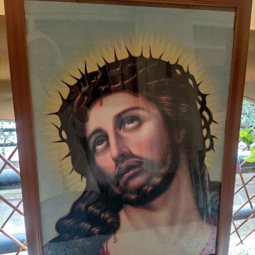 Christ image like new, size 56x76