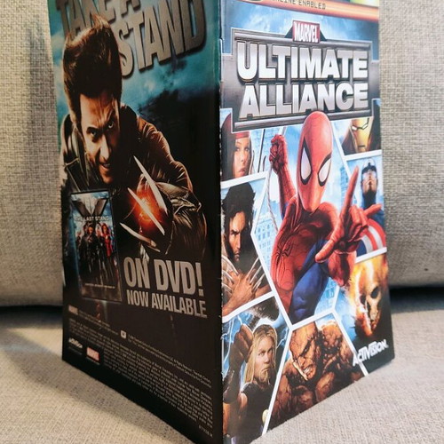 Marvel Ultimate Alliance Xbox book manual like new