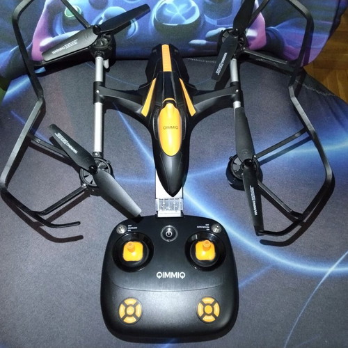 QimmiQ Hornet drone quadcopter with 2MP camera like new