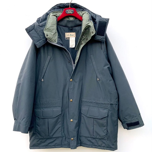 L.L.Bean Gore-Tex & Thinsulate Men's Parka Coat used, XL, gray green