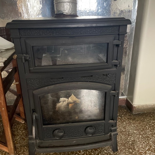 Cast iron energy wood stove Syrios Kissamos KS-7002 like new