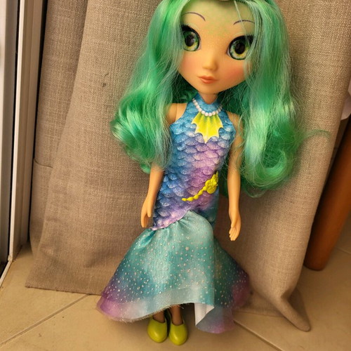 Nebulous Star Marinia doll like new with plush toy gift