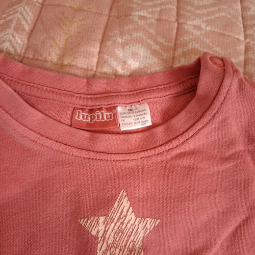 Lupilu pajama tops like new, set of 2 pieces