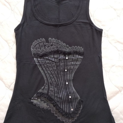 BSB Black Sleeveless Top like new, size S