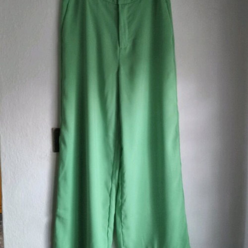Sinsay pants new, mint color, size L with elastic waist
