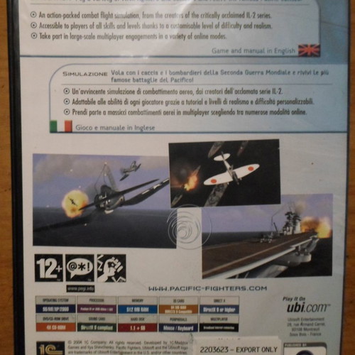 Pacific Fighters PC used