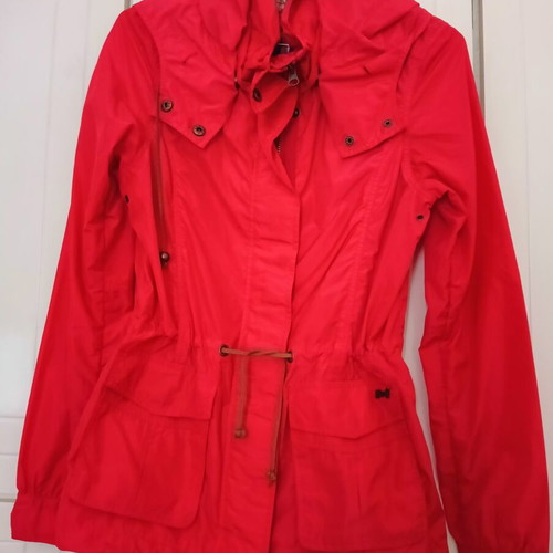 Staff Jeans and Co. women's windbreaker like new, red, size M