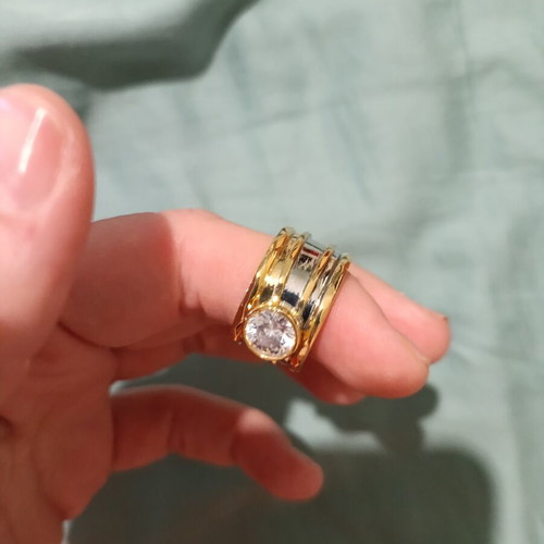 Steel ring 17 mm new