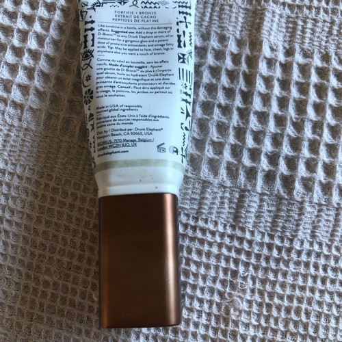 Drunk Elephant d-bronzi drops bronzer cream 30 ml used