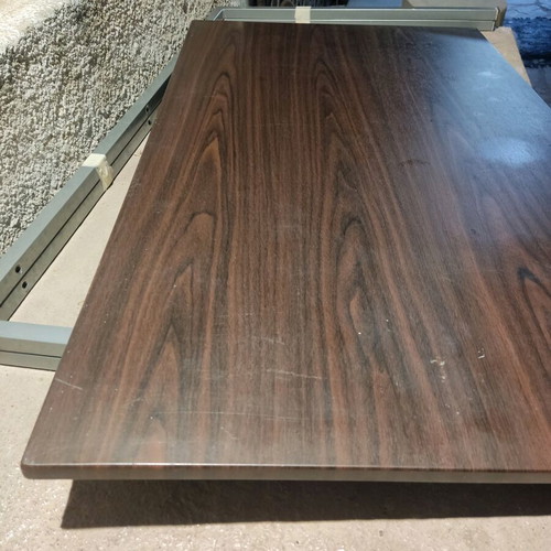 Liberta Veso Table 120x70x75cm like new, melamine and metal
