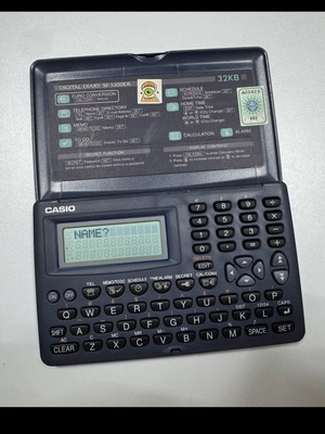 Casio SF-3300ER digital diary used