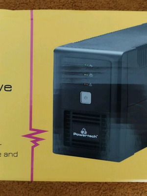 Powertech UPS Line-Interactive 1150VA 690W like new with 2 Schuko sockets