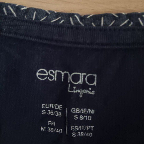 Esmara women's pajamas used, size S, blue