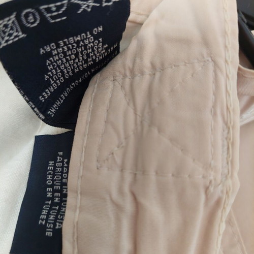 Tommy Hilfiger men's capri cargo pants like new, beige, cotton blend