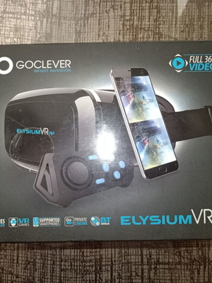 GoClever Elysium VR Plus virtual reality glasses with Bluetooth controller