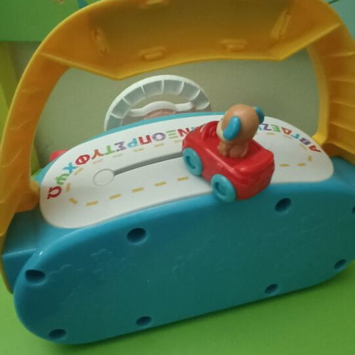 Fisher-Price Educational Steering Wheel used with Light and Sounds