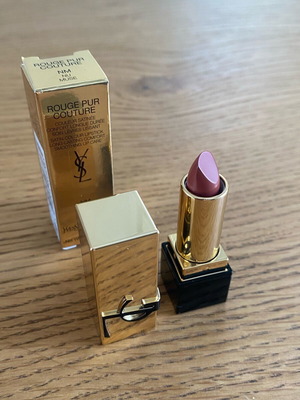YSL κραγιόν καινούργιο, travel size, ζεστό βαθύ nude