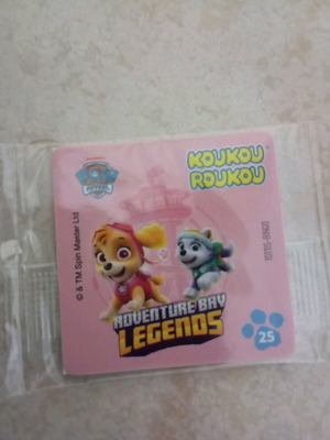 Αυτοκόλλητο Paw Patrol Koukou Roukou No 25 καινούργιο