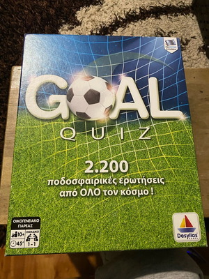 Goal Quiz board game knowledge new
