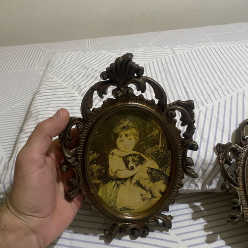 Vintage plaques like new, set of two