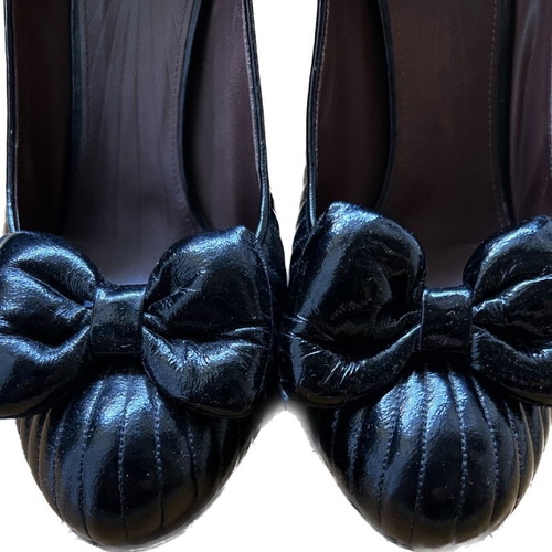 Viktor&Rolf heels used, black leather, size 37