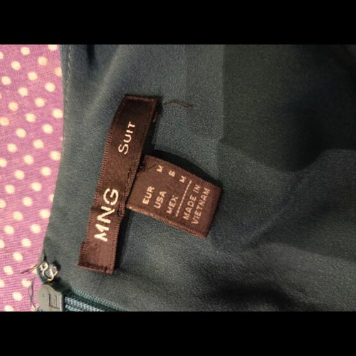 Mango sleeveless petrol dress like new, size S