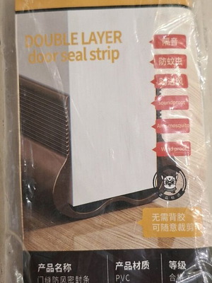 AirStop PVC 93 cm door seal strip new
