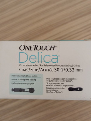 One Touch Delica lancets new, pack of 30 sterile needles